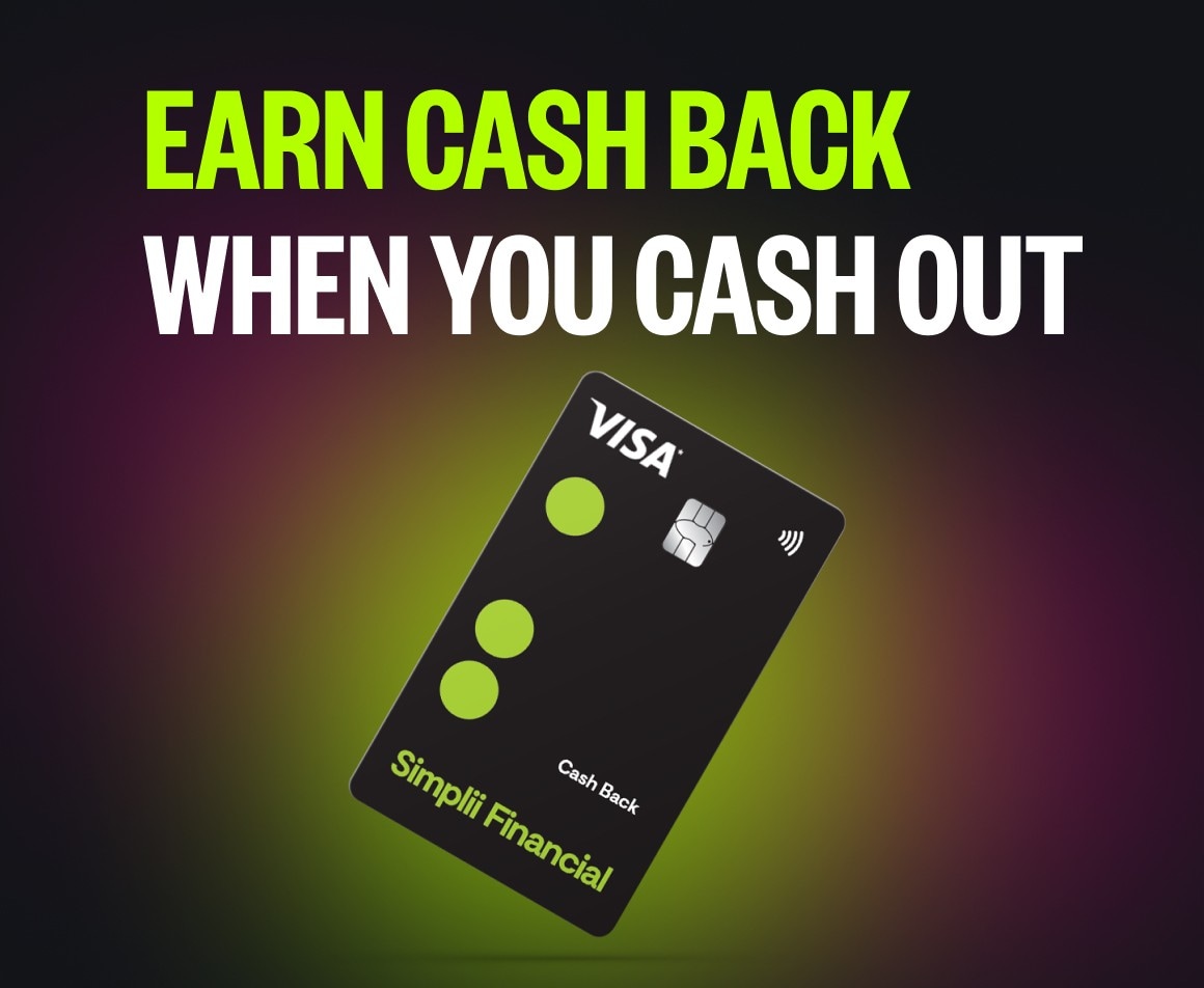  Earn cash back when you cash out 