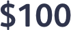 $100