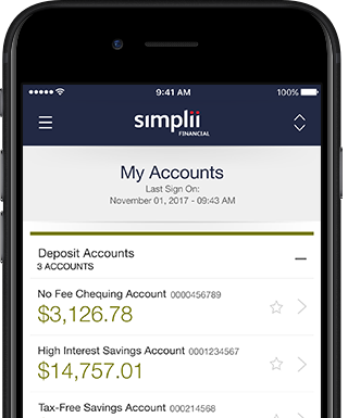 Banking Simplii | Simplii Financial