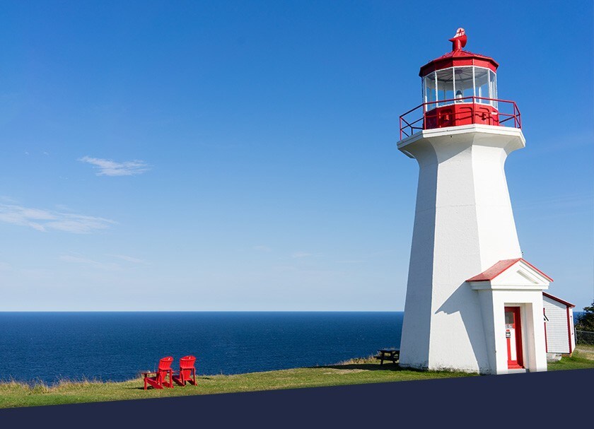 A lighthouse