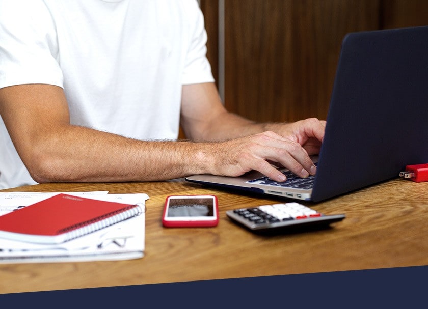 Simplii client using online banking login to sign on to a government site